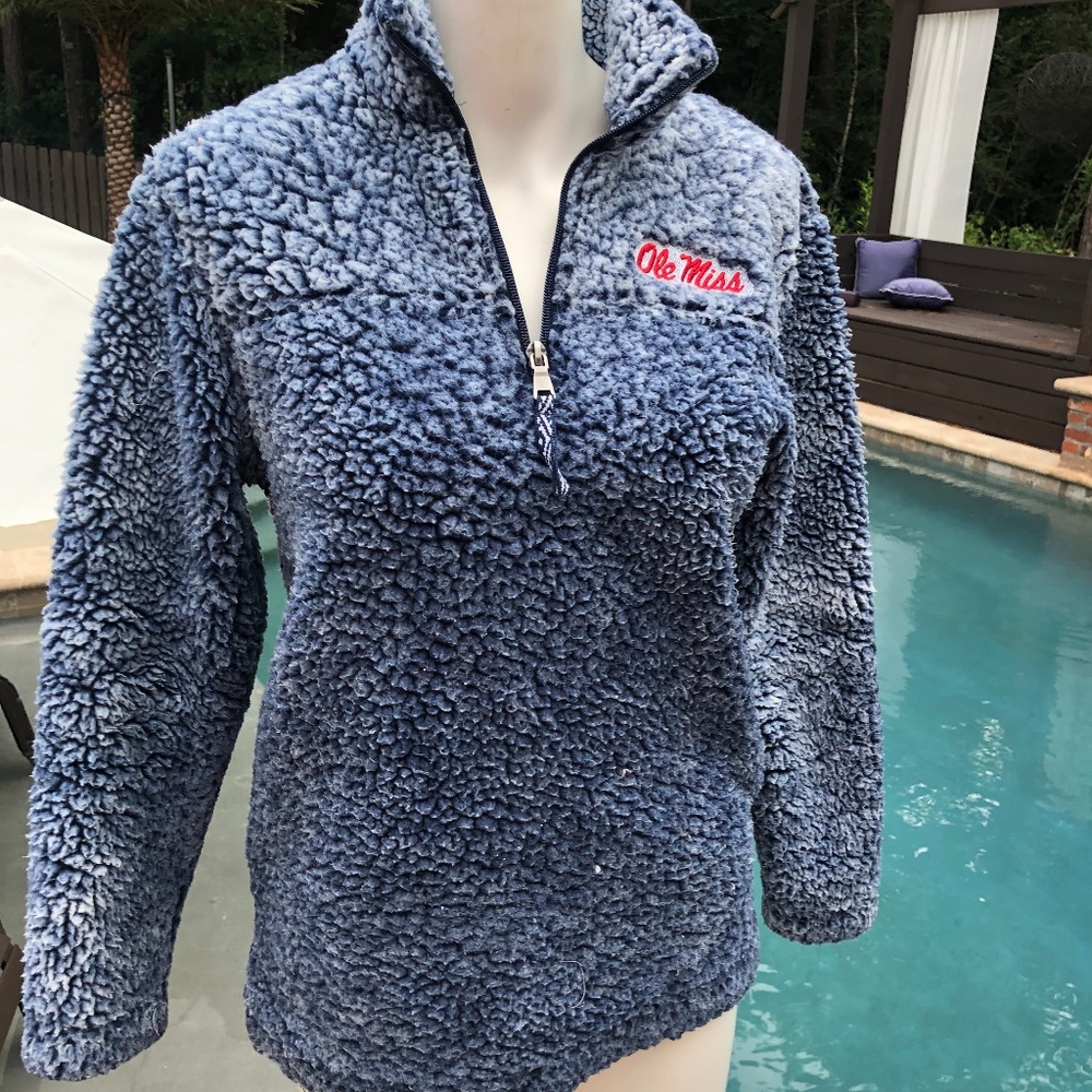 Ole Miss Pullover Sherpa